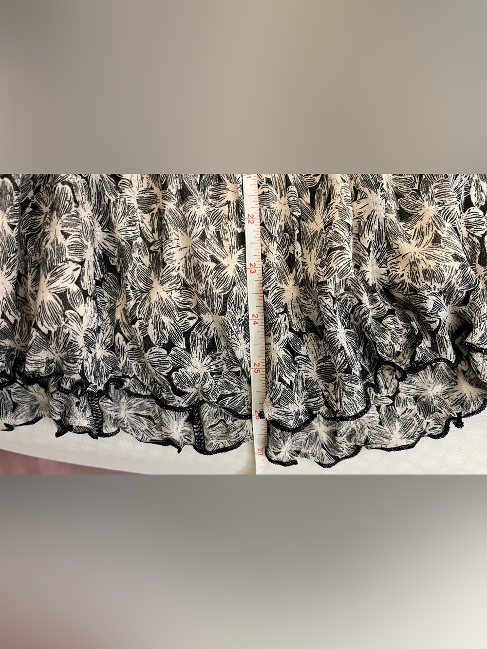 Vintage Sigrid Olson Collection Silk Elegant Floral Midi Skirt Medium - Picture 3 of 5